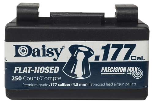 Daisy 990257512 PrecisionMax Premium 177 Lead Flat Nose 250/Box