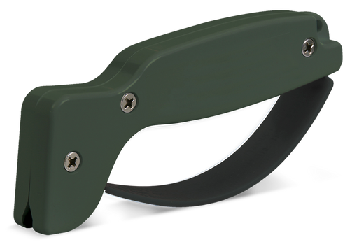 AccuSharp 008C Sharpener  Hand Held Hard Diamond Sharpener Ergonomic Olive Drab Handle