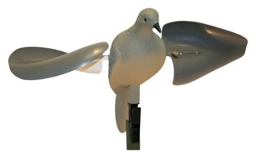 Mojo Outdoors HW7201 Wind Dove  Doves Species, Gray Plastic