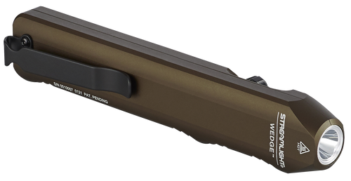 Streamlight 88811 Wedge Slim Coyote Tan Aluminum, White Light LED 300/1,000 Lumens, 110 Meters Beam Distance
