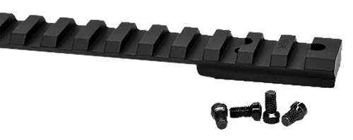 Warne V484M Vapor Picatinny Rail Black Anodized Ruger American Short Action, 0 MOA
