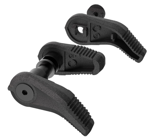 Magpul MAG1071-BLK MOE Enhanced Selector Kit  made of Polymer with Black Finish for HK MP5