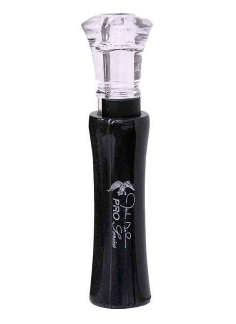 Duck Commander DCJGPS John Godwin Pro Series Friction Call, Double Reed Attracts Ducks, Black Acrylic