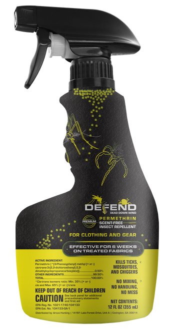 DEFEND 70015 PERMETHRIN CLOTHING SPRAY 12OZ