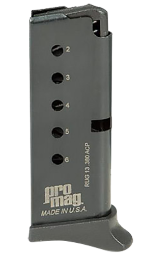 ProMag RUG13 Ruger LCP  6rd 380 ACP Blued Steel