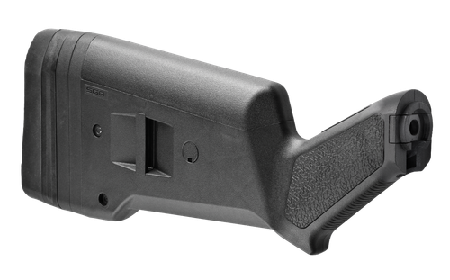 Magpul MAG490-BLK SGA Shotgun Stock Black Synthetic Fits Mossberg 500/590/590A1 Ambidextrous