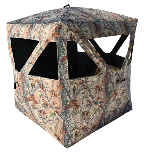 Muddy MUDGB250 Three-Person Ground Blind Cervidae Camo