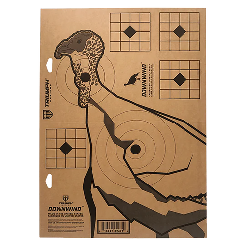 Triumph Systems 020021000  Downwind Turkey Standing Cardboard 24"W x 17"H