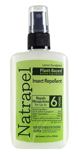 Natrapel 00066862 Lemon Eucalyptus  3.40 oz Pump Bottle Repels Mosquito Effective Up to 6 hrs