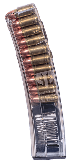 ETS Group HKMP520 Rifle Mags  20rd 9mm Luger for H&K MP5/SP5K/MP5K/94/SP89 Clear Detachable