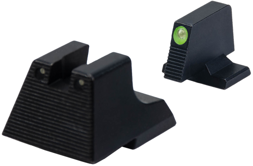 HK 51000935   Green Tritium Black Frame Fits HK VP/HK45/P30