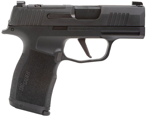 Sig Sauer 365X9BXR3P P365X  9mm Luger 12+1 3.10" Black Nitron Optic Ready/Serrated SS Slide, Black SS Frame w/Beavertail, Black Polymer Grips