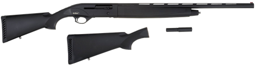 TriStar 24130 Viper G2 Combo Compact 20 Gauge Semi-Auto 3" 5+1 24" Black Vent Rib Barrel, Black Steel Receiver, Two Fixed Black Synthetic Stocks, Right Hand
