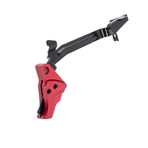 Tyrant CNC TDGTRIG34REDBLACKBAR I.T.T.S Trigger/Bar Red/Black Fits Glock Gen3-4