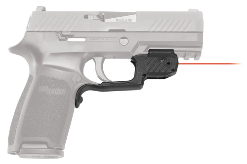Crimson Trace 0177701 Laserguard  Fits Sig P320 (Except Subcompact)/M17/M18, Red Laser Black Polymer