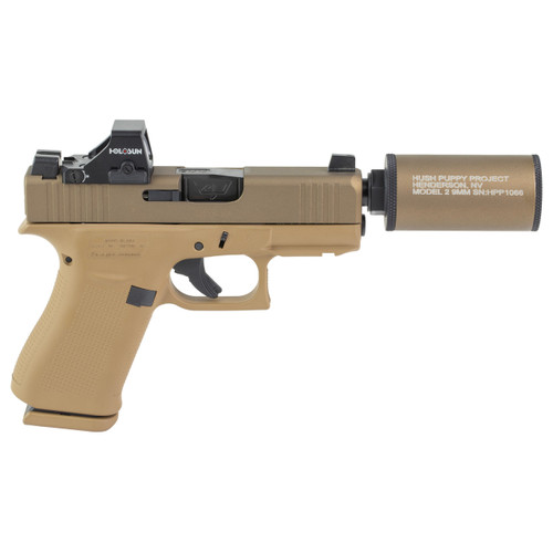 GLOCK 43X CMP 9MM HP SUP PK 407K FDE