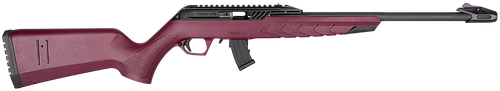 Derya Firearms TM22.STAN.BC.18 TM22 Standard Full Size 22 LR 10+1 18" Black Target Barrel, Black Anodized Aluminum Receiver w/Picatinny Rail, Black Cherry Adjustable Polymer Stock