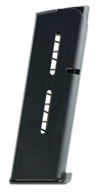 Wilson Combat 47OXCB 1911  7rd Detachable w/ Lo-Profile Steel Floor Plate 45 ACP Black Stainless Steel