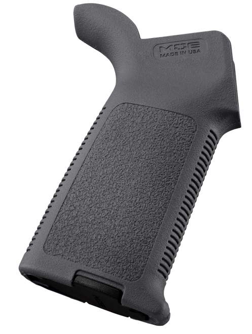 Magpul MAG415-GRY MOE Grip Aggressive Textured Gray Polymer for AR-15, AR-10, M4, M16, M110, SR25