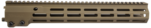 Geissele Automatics 05650S Super Modular Rail MK16 13.50" M-LOK, Desert Dirt Aluminum for AR Platform, Barrel Nut Included