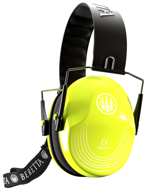 Beretta USA CF1000000202FF Safety Pro Muff 25 dB Florescent Yellow/Black
