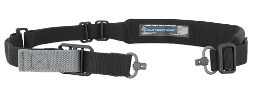 Blue Force Gear VCASPB200AABK Vickers Push Button Sling Black Cordura Padded