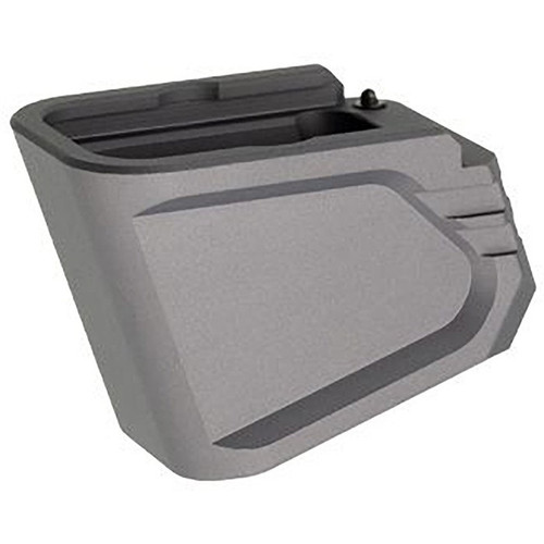 `+5/4 MAGAZINE EXTENSION FOR GLOCK 17/22/34/35/19X/45 GRAY