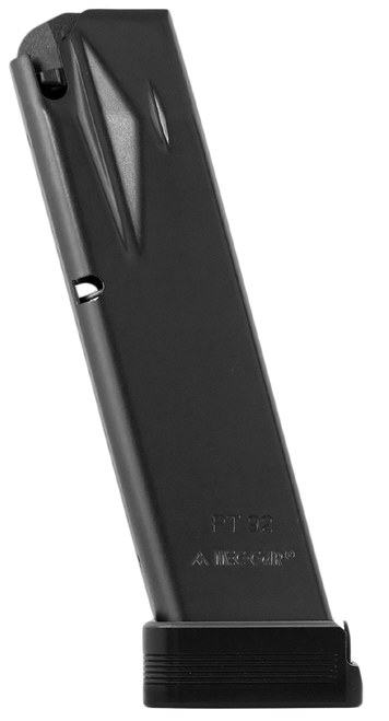 Mec-Gar MGPT9220M Taurus Competition 20rd 9mm Luger, Fits Taurus PT92/PT99 Black