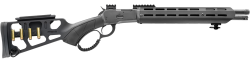 Chiappa Firearms 920434 Wildlands Takedown 92 44 Mag 9+1 16.50" Blued Steel Threaded Barrel, Blued Picatinny Rail Steel Receiver, M-LOK Handguard, Skeletonized Black Synthetic Stock w/Adjustable Comb