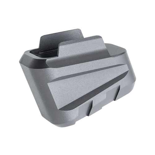 Tyrant CNC TDP320MAGEXGREY  Magazine Extension Fits Sig P320 5rd Grey Aluminum