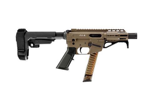 FREEDOM ORDNANCE FX9P4S-FDE FX9P  9mm Luger 31+1 4" Flat Dark Earth