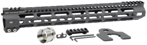 Midwest Industries MIULW15 Ultralight  AR-15 Black Hardcoat Anodized Aluminum/Polymer 15" Picatinny/M-LOK