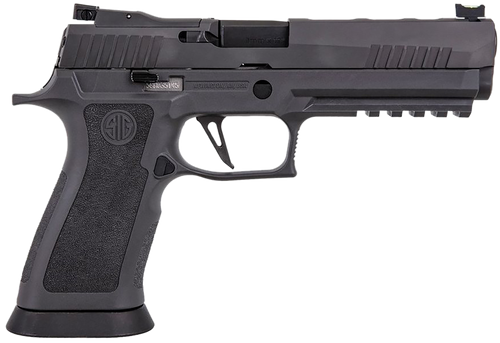 Sig Sauer 320X59LEGIONR2 P320 X-Five Legion 9mm Luger Caliber with 5" Barrel, 17+1 Capacity, Overall Legion Gray Cerakote Finish, Picatinny Rail Frame, Serrated Slide & Legion Gray TXG Grip