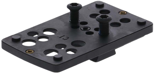 TruGlo TGTG8950C2 Pistol Red Dot Sight Mount  Black Nitride Fortress Steel Trijicon RMR Mount