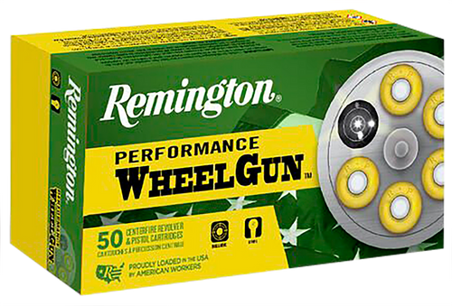 Remington Ammunition 22273 Performance WheelGun  38ShortColt 125gr Lead Round Nose 50 Per Box/10 Case