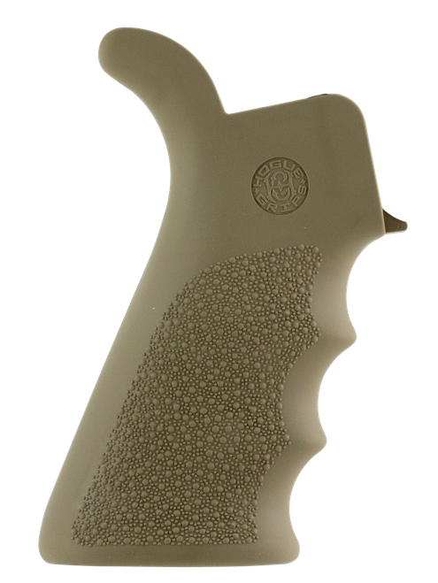 Hogue 15023 OverMolded Beavertail Cobblestone Desert Tan Rubber with AR-15, M16