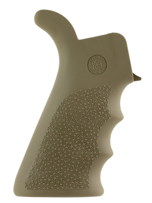 Hogue 15023 OverMolded Beavertail Cobblestone Desert Tan Rubber with AR-15, M16