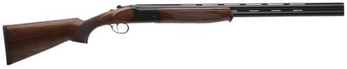 Stevens 22166 555  Full Size 20 Gauge Break Open 3" 2rd 26" Black Satin Over/Under Vent Rib Barrel, Satin Black Aluminum Receiver, Fixed Turkish Walnut Stock, Ambidextrous