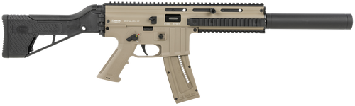 Mauser Rimfire 4150024 M-15 SD Full Size 22 LR 22+1 16.50" Black Tan Steel Receiver Side Folding w/Adj Cheekrest Black Synthetic Stock Right Hand