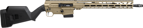 CMMG 55A520BCT Dissent BR4 *CA Compliant 5.56 NATO 10+1 16.10" Black Nitride Threaded Barrel, Coyote Tan Cerakote Picatinny Rail Aluminum Receiver, Magpul SGA Black Synthetic Stock