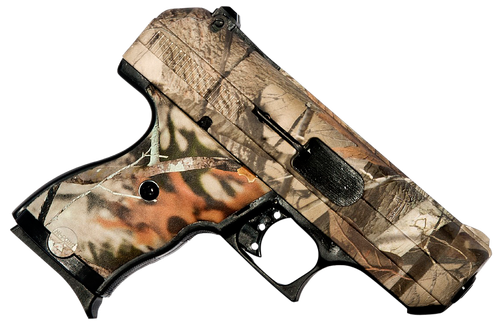 Hi-Point 916WC C9  9mm Luger 8+1 3.50" Black Steel Barrel, Hydro-Dipped Woodland Camo Serrated Steel Slide, Hydro-Dipped Woodland Camo Polymer Frame & Grip
