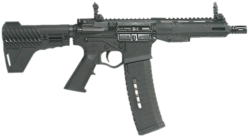 ATI ATIGAX5567ML60 Alpha Maxx  5.56x45mm 60+1 7.50" Black Threaded Barrel, Polymer M-LOK Handguard, Black Polymer Stock