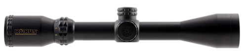 Konus 7276 KonusPro 550 Matte Black 3-9x40mm 1" Tube Dual Illuminated (Blue/Red) Engraved Ballistic 550/Dot Reticle