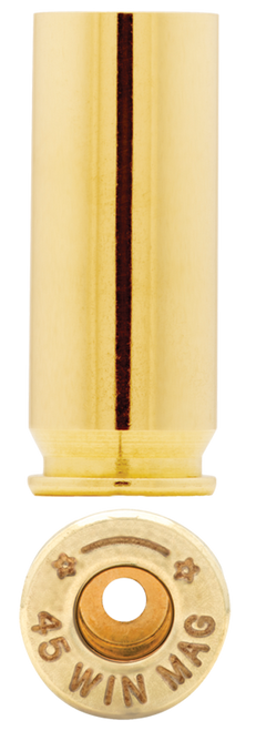 Starline Brass 45MAGEUP50 Unprimed Cases  45 Win Mag Handgun Brass 50 Per Bag