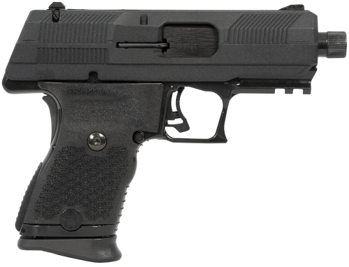 Hi-Point YC9 YC9  9mm Luger 10+1 4.12" Black Steel Threaded Barrel, Black YC9 Styled/Serrated Slide, Black Polymer Frame w/Picatinny Rail, Black Plastic Grips