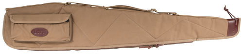 Boyt Harness OGC98PL06 Alaskan Rifle Case 48" Waxed Kahki Canvas w/ Brass Hardware & Quilted Flannel Padding for Scoped Rifles