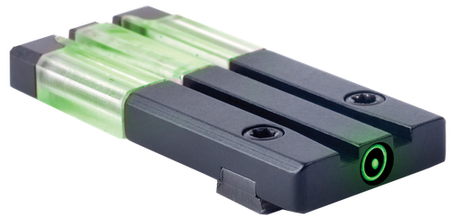 Meprolight USA 631013108 FT Bullseye Rear Sight Green Tritium FO/Black Frame Compatible w/Glock Gen 1-5 (Except MOS), Dovetail Mount