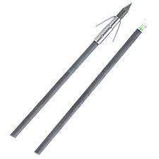 Muzzy Lighted Carbon Composite Arrow with Carp Point