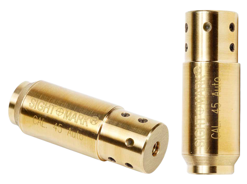Sightmark SM39017 Boresight  Red Laser for 45 ACP Brass Includes Battery Pack & Carrying Case