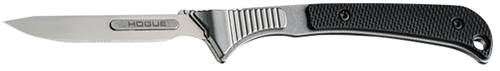 Hogue 35876 Expel  2.050" Fixed High Carbon Steel Blade, Black G10 Scales/SS Handle, Includes 3 #60 & 2 #70 blades.